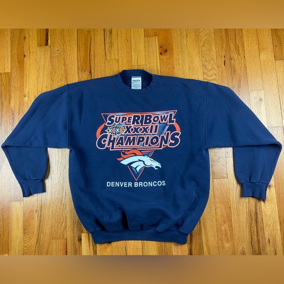 Tultex Other - Vintage Super Bowl Broncos championship Sweater